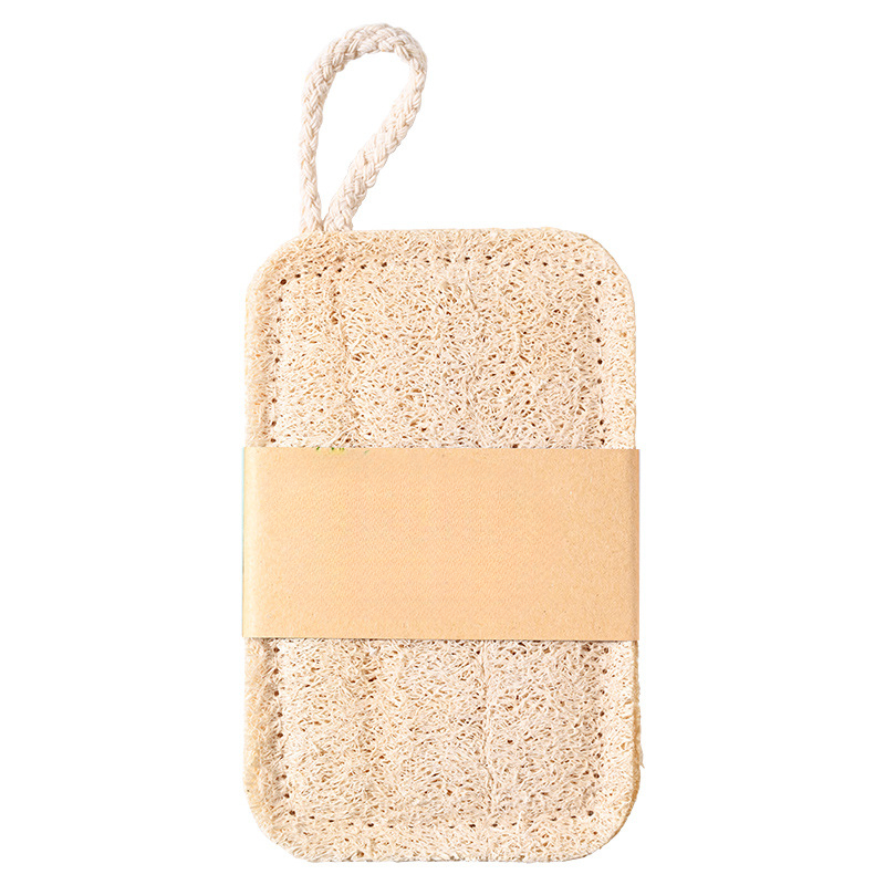 1/6 ชิ้นฟองน้ำขัดผิวจากใยบวบธร - Body Loofah Natural บทวิจารณ์และราคา
