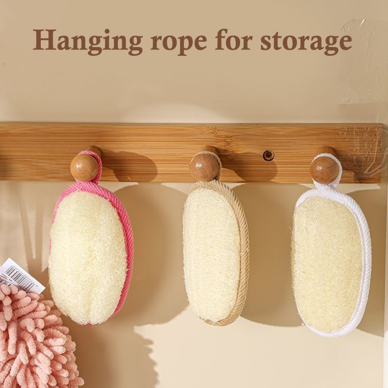 ฟองน้ำใยบวบธรรมชาติที่เป็นมิตร - Body Loofah Natural บทวิจารณ์และราคา