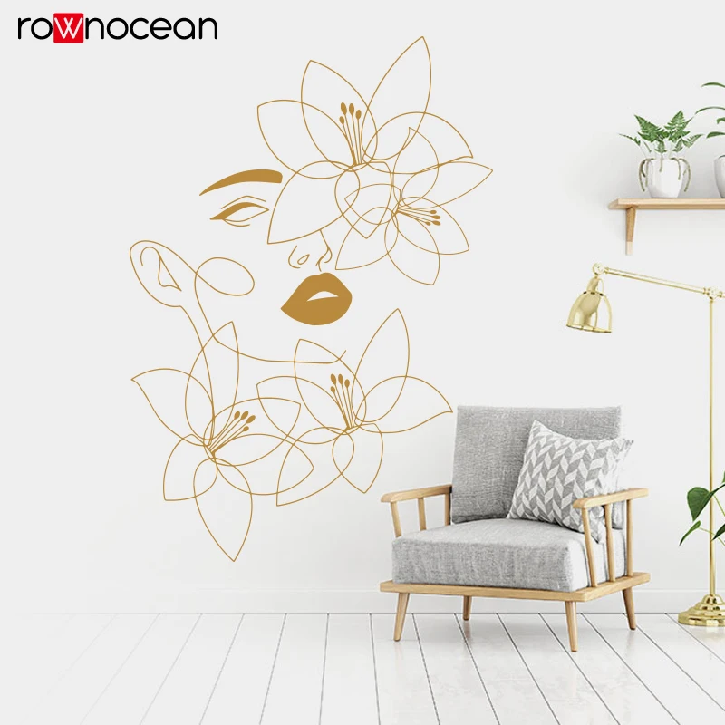 One Line Wall Decals Beauty Wa - Spa Wellness And Beauty บทวิจารณ์และราคา