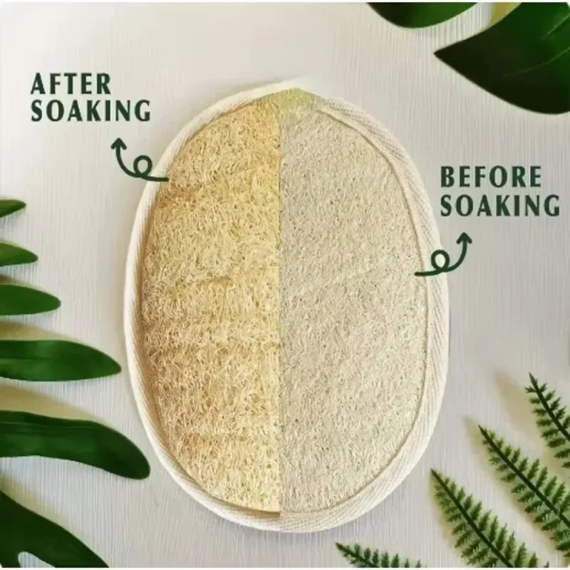 ฟองน้ำใยบวบขัดผิว นวดตัว ทำควา - Body Loofah Natural บทวิจารณ์และราคา