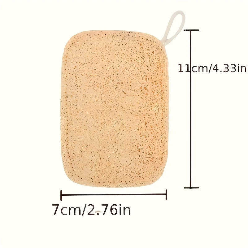 ฟองน้ำขัดผิวจากใยบวบธรรมชาติ 6 - Body Loofah Natural บทวิจารณ์และราคา