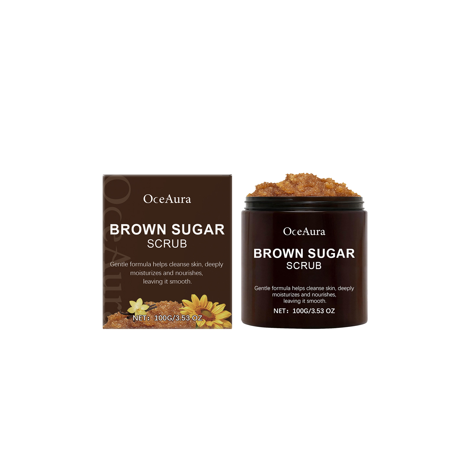 สครับน้ำตาลทรายแดง ทำความสะอาด - Sugar Scrub Coffee บทวิจารณ์และราคา